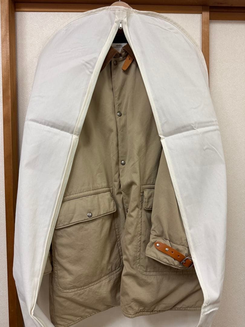 visvim BLACK KITE COAT BEIGE - メルカリ