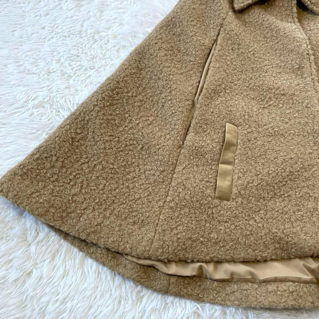 dmdm様 JENNEプードルケープコート ブルーレーベルニット 2点セット