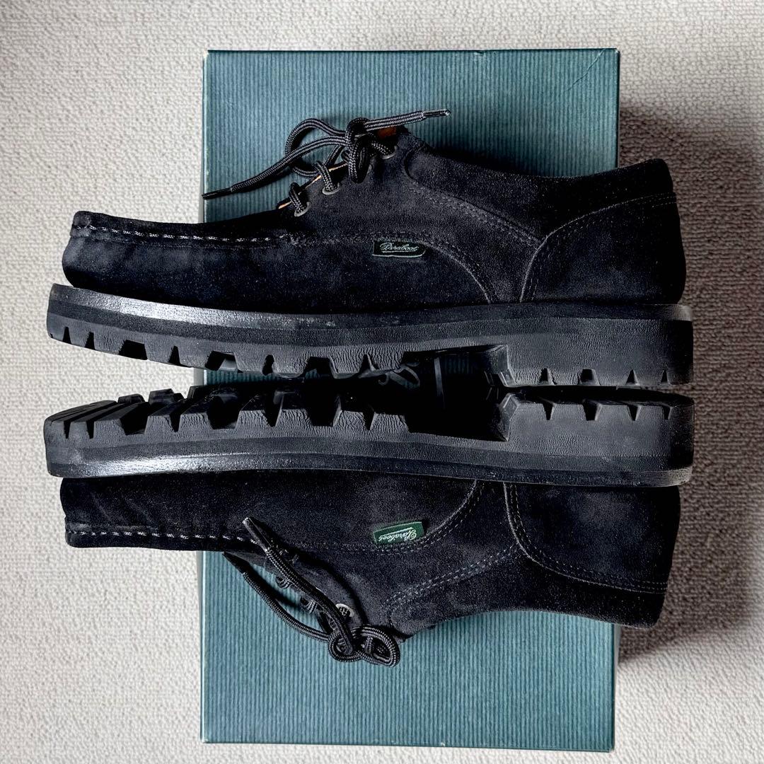 Paraboot THIERS JANNU VEL NOIR UK8 B&Y別注