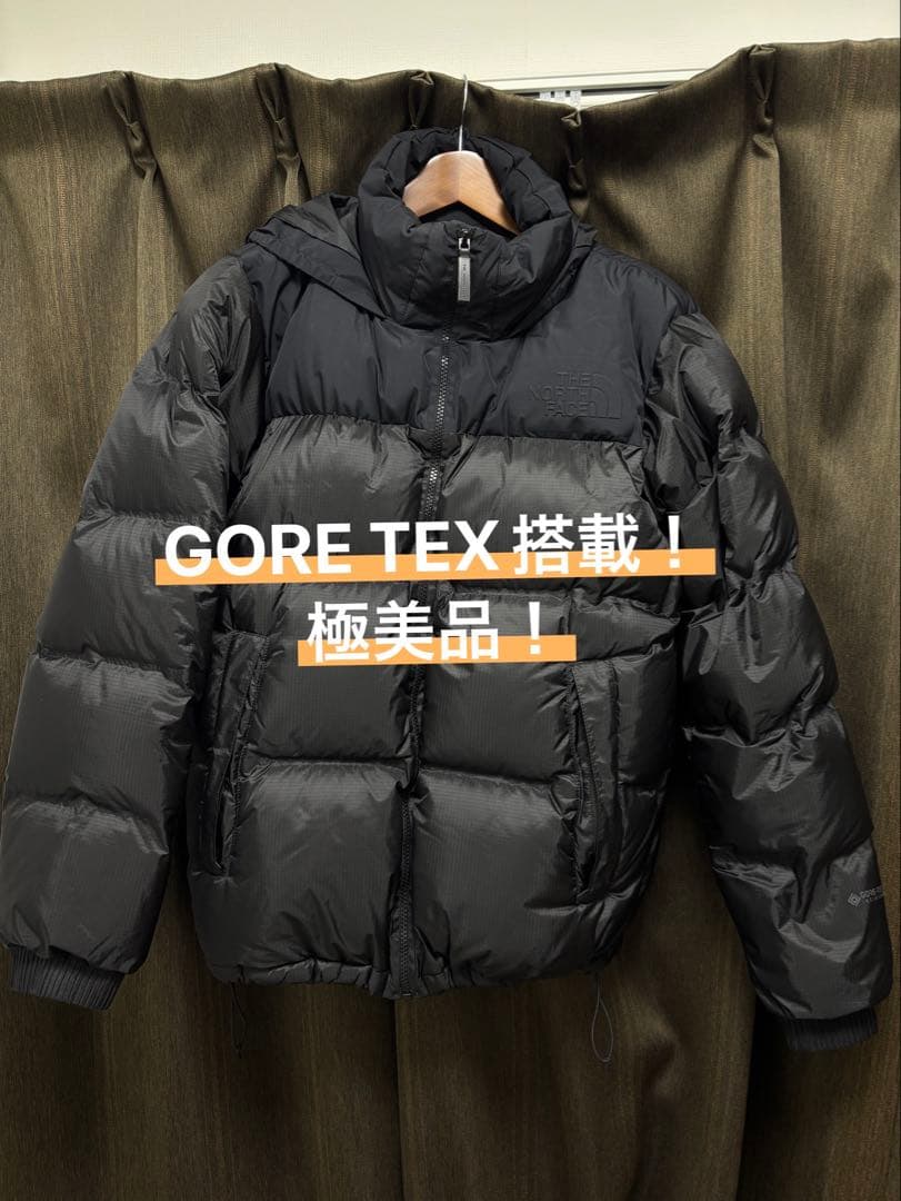 極美品GORE TEX THE NORTH FACE ブラックダウンジャケット THE NORTH FACE（ザ ノースフェイス） ノースフェイス 高品質 GORE-TEX