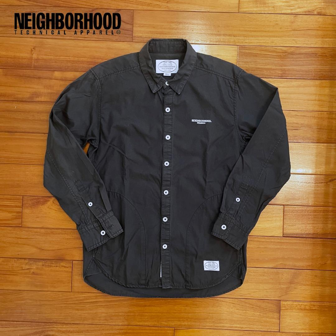 neighborhood ネイバーフッド 長袖シャツ 黒 - メルカリ