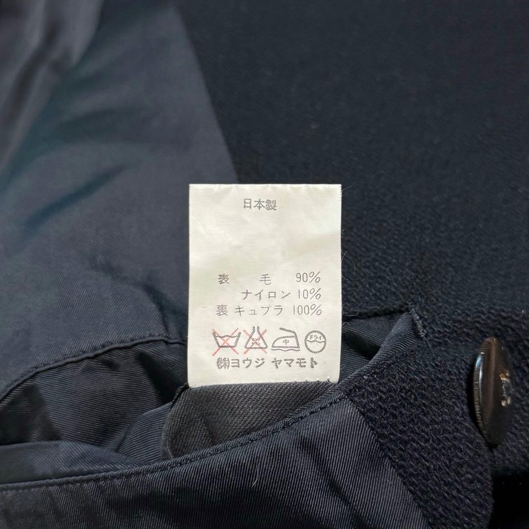 80s YOHJI YAMAMOTO pour homme ステッチ ピーコート