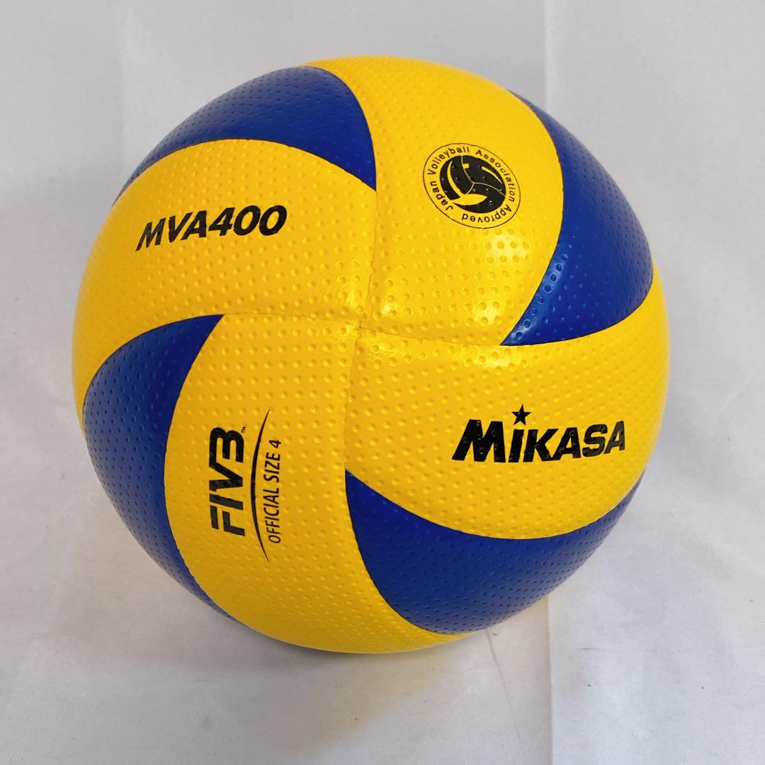 極美品 MIKASA ミカサ バレーボール 4号球 MVA400 JVA検定球 - メルカリ