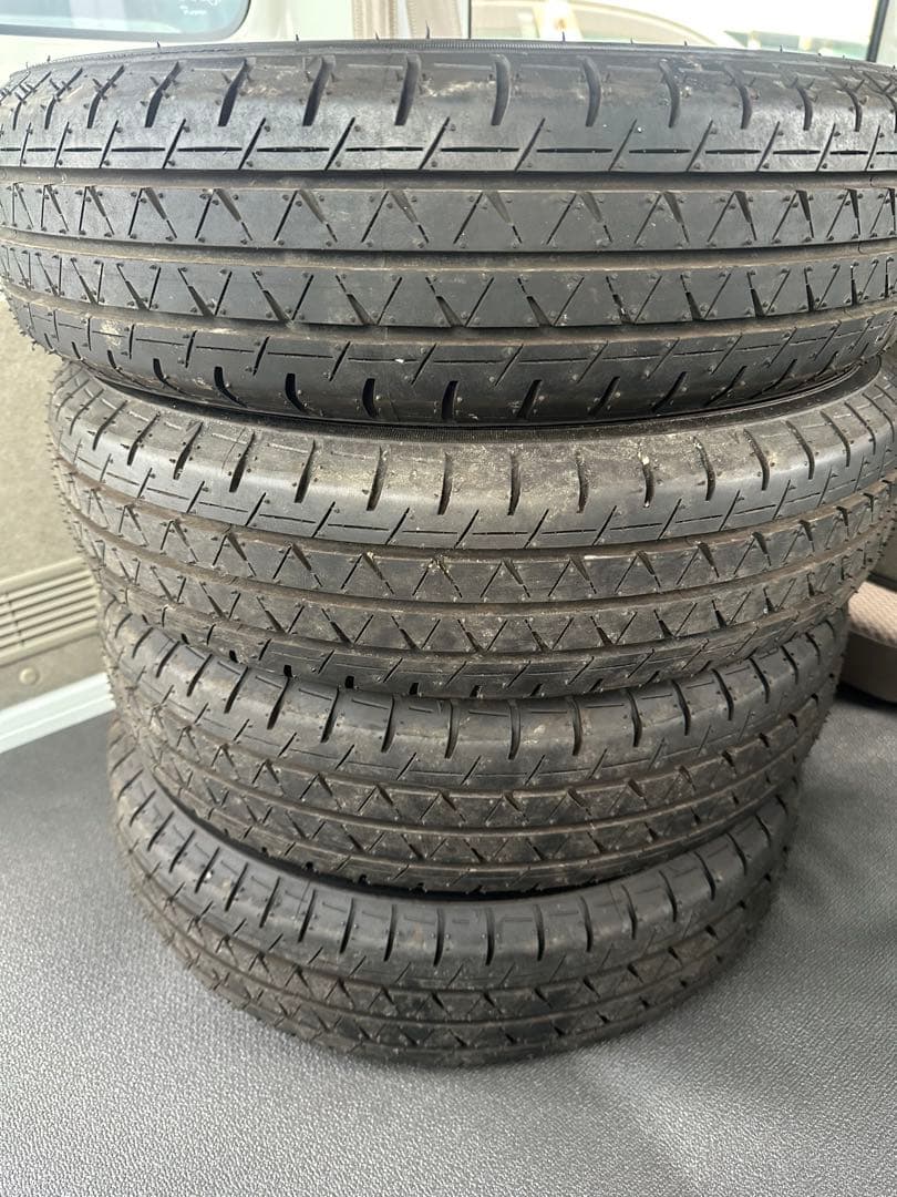ヨコハマBluEarth VAN 145/80R12 新車外し4本セット　送料込 価格｜145/80R12 86/84N BluEarth-Van RY55B ヨコハマタイヤ YOKOHAMA