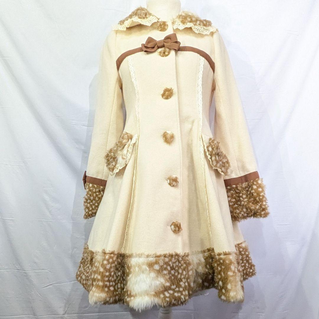 BABY,THE STARS SHINE BRIGHT　バンビ柄　コート BABY/PIRATES 2023アウターコレクション | BABY, THE STARS SHINE BRIGHT