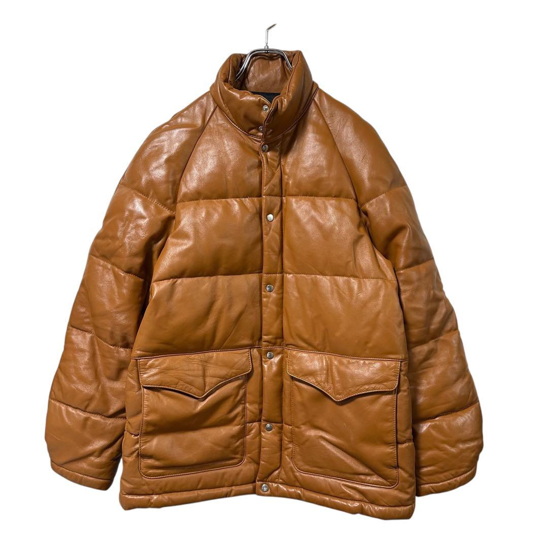 ロベルトマッシーニ レザーダウン ジャケット馬革 HERO 木村拓哉