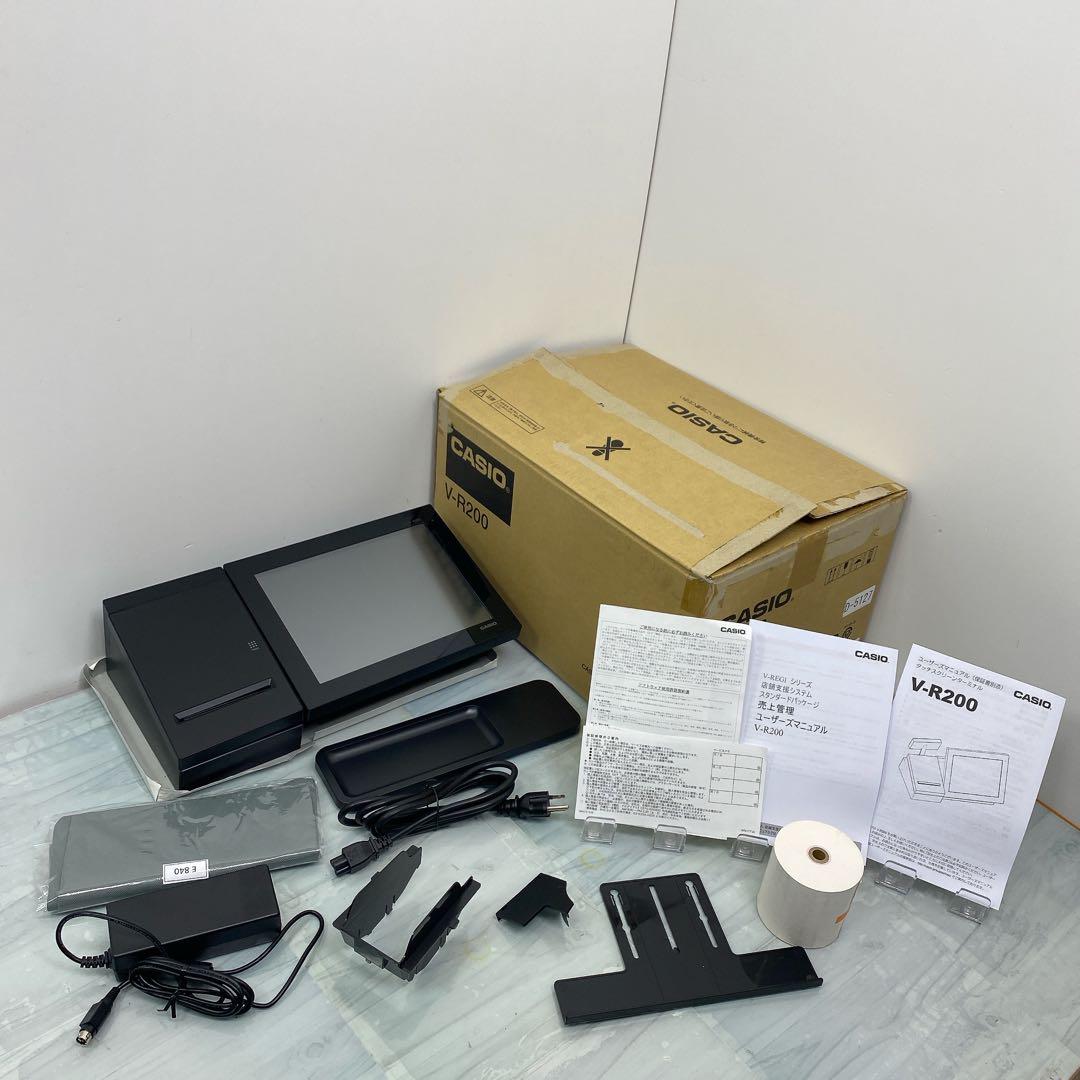 C(7331) カシオ タッチスクリーンターミナル V-R200-BD-J レジ