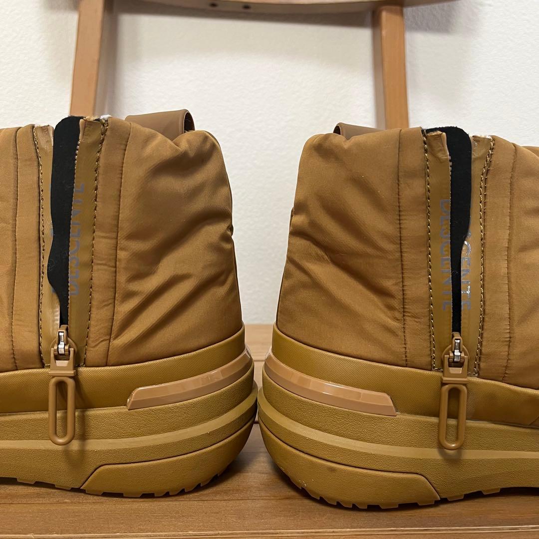 美品】デサント D.TRACE TWB23.1 スノーブーツキャメル ジップ - メルカリ