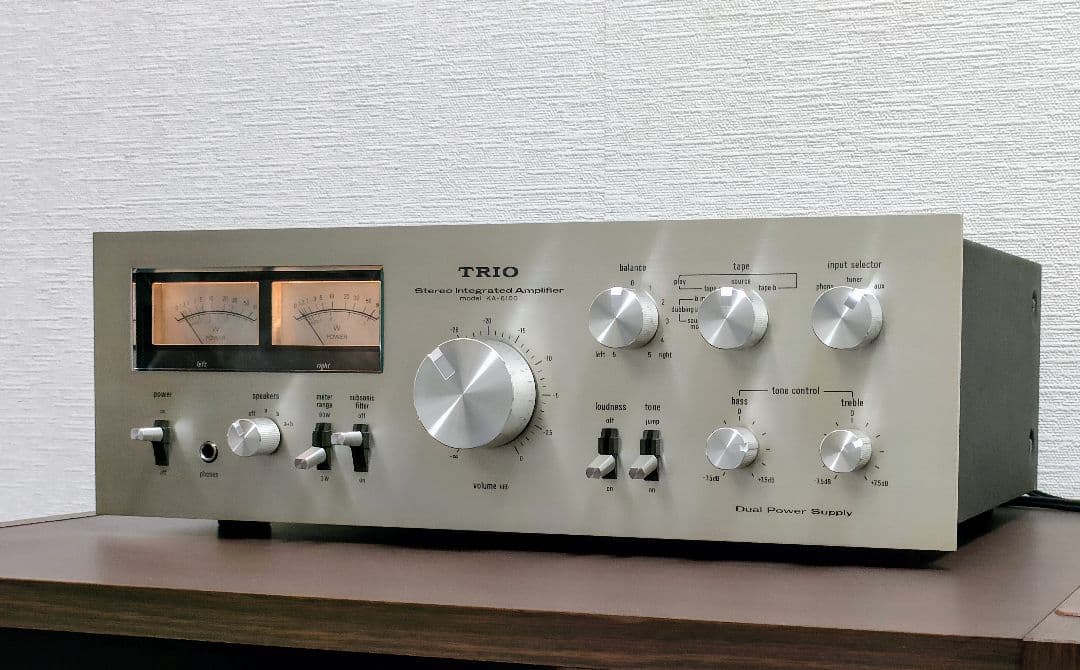 トリオ TRIO プリメインアンプ KA-6100 - メルカリ