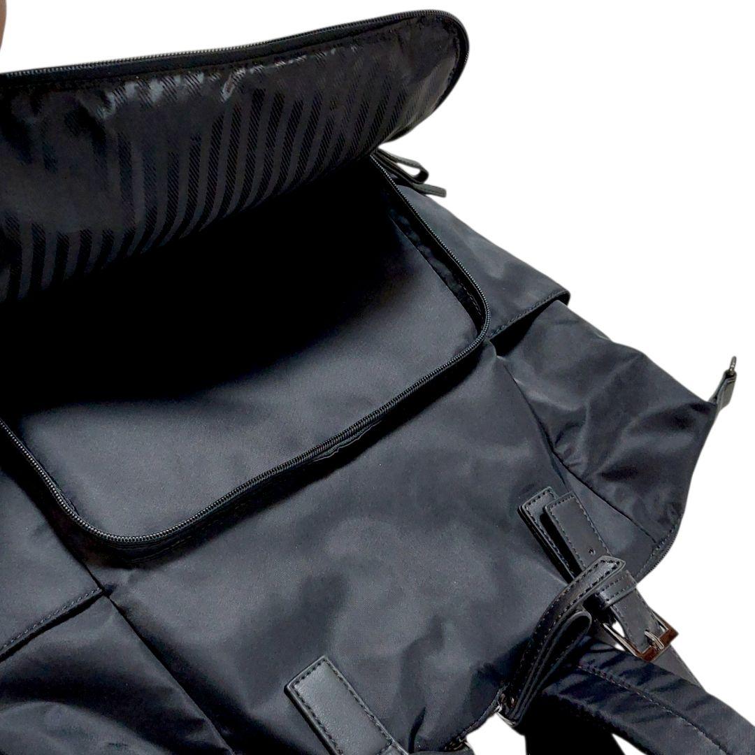 アナスイミニ ペアレンツバッグ 3WAY リュック ショルダー トート 黒