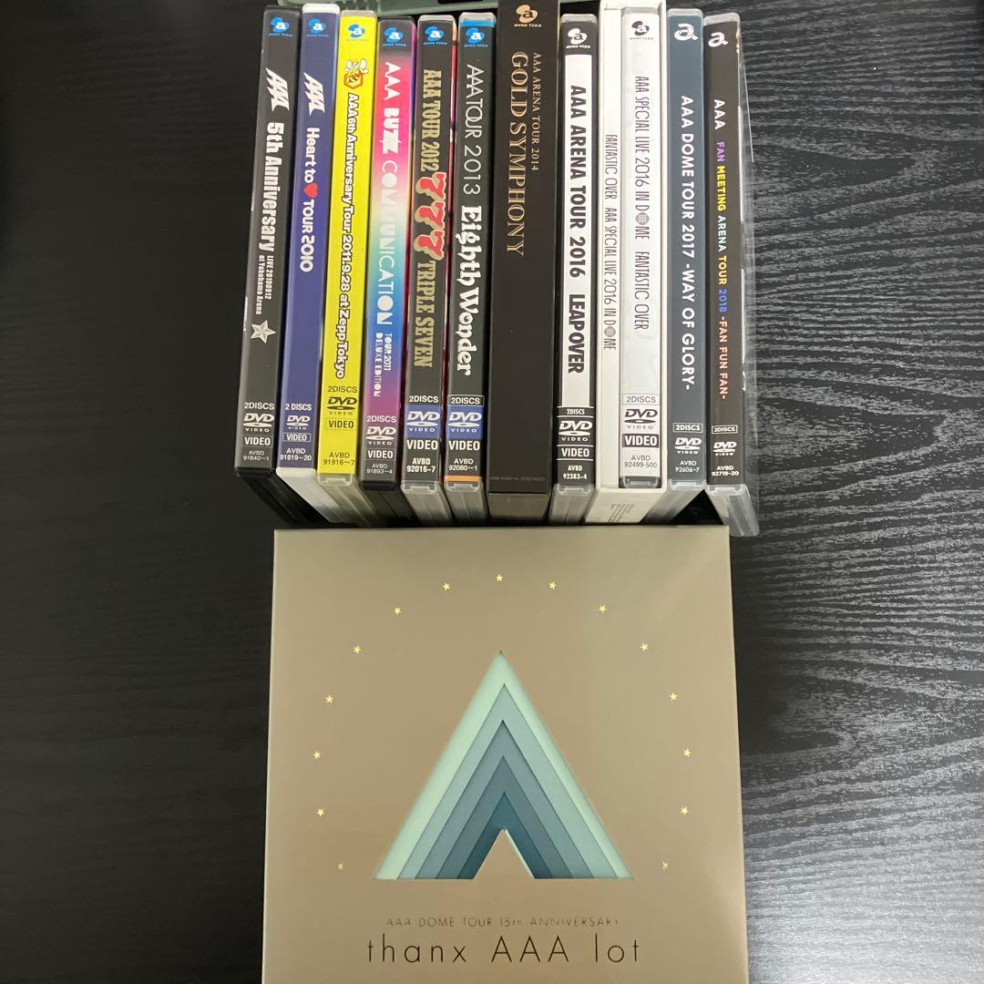 AAA ライブDVD LIVE TOUR まとめ売り 12種 - メルカリ