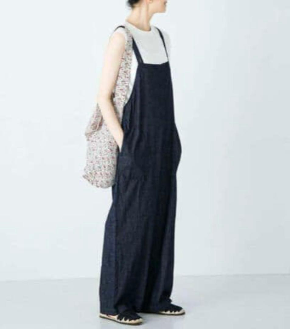 かぐれ　デニムイージーサロペット　オールインワン