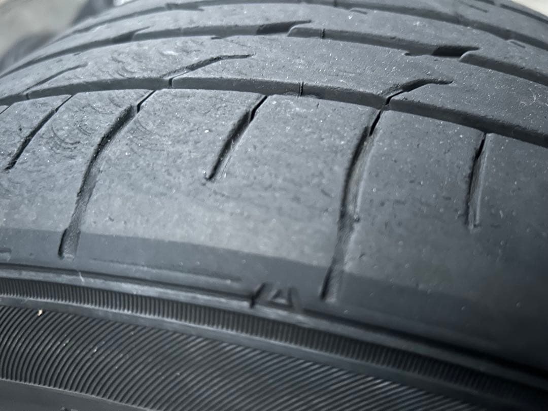 ESB TC-01 ホイール.タイヤセット6穴　中古 8.0j 16in＋15