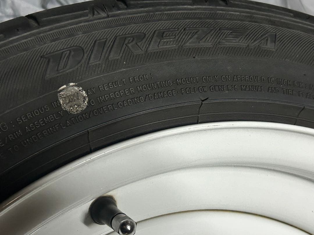 ESB TC-01 ホイール.タイヤセット6穴　中古 8.0j 16in＋15