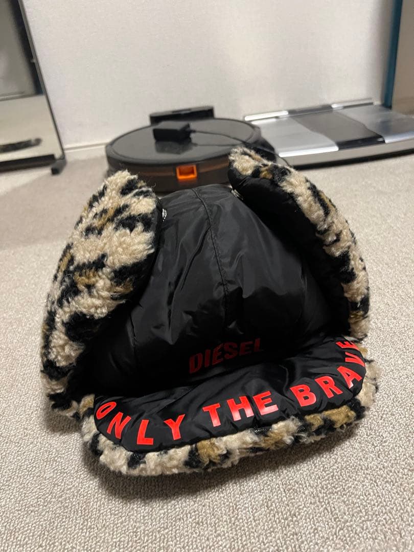DIESEL フライトキャップ レオパード柄 - メルカリ
