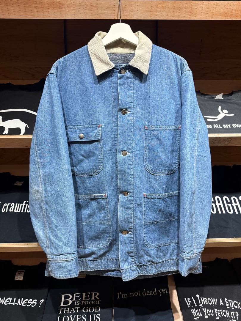 80s FIELD MASTER Sears ブランケット 襟コーズカバーオール 楽天市場】80s USA製 シアーズ Sears 裏地ブランケット デニム