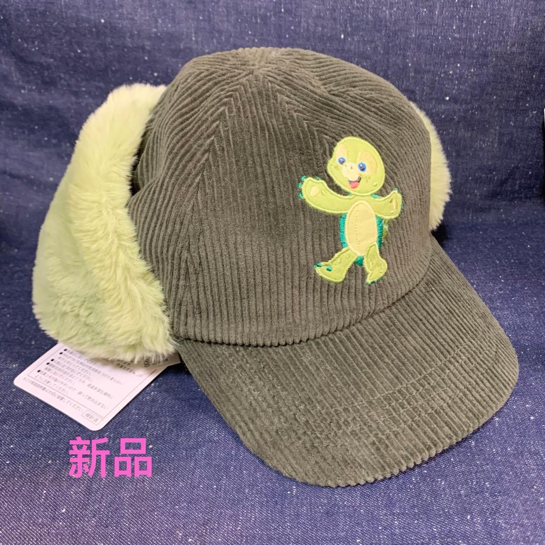 ディズニーシー ダッフィー＆フレンズ オルメル 耳付きファーキャップ