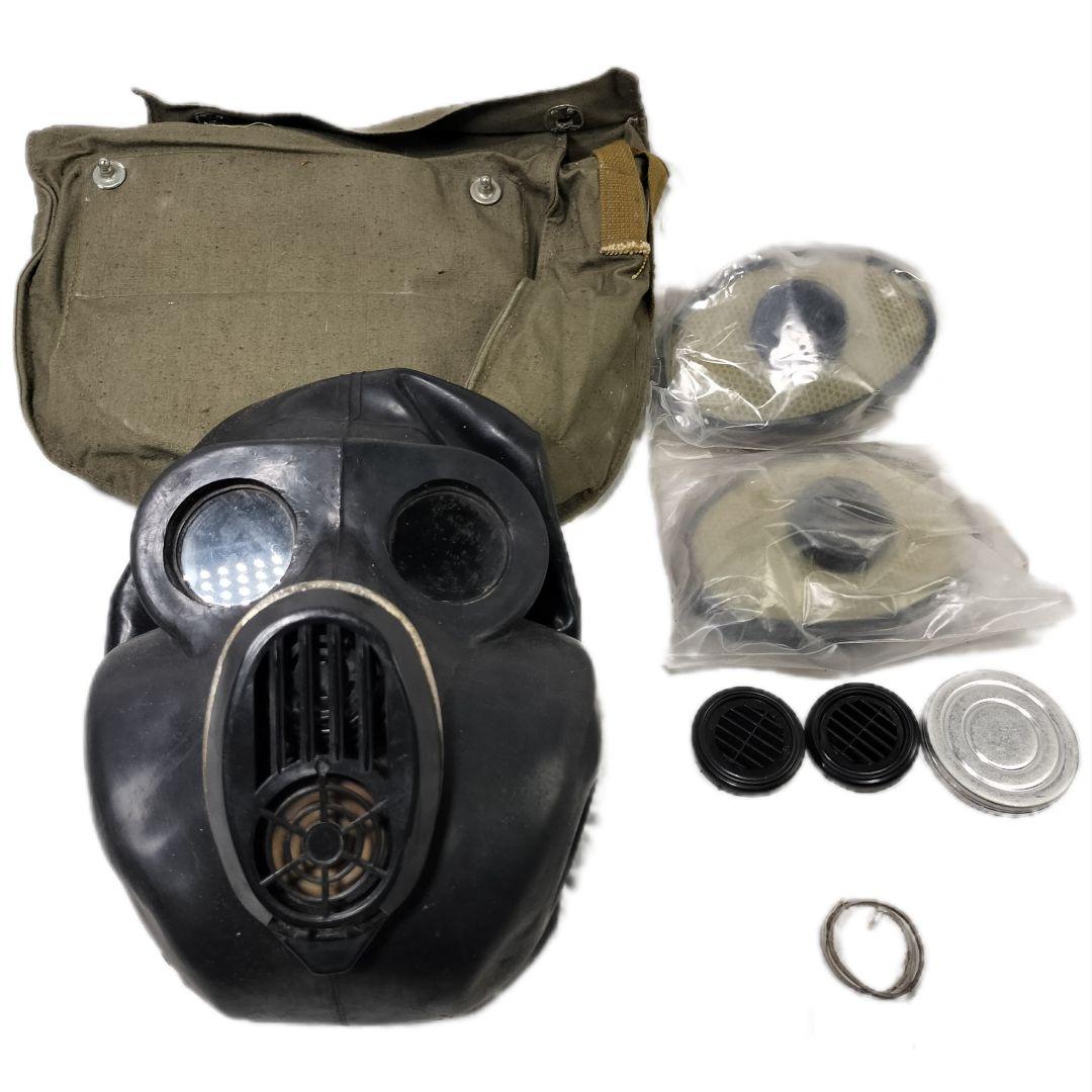 ロシア軍 ソ連 実物 PBF ガスマスク サイズ1 黒 - メルカリ
