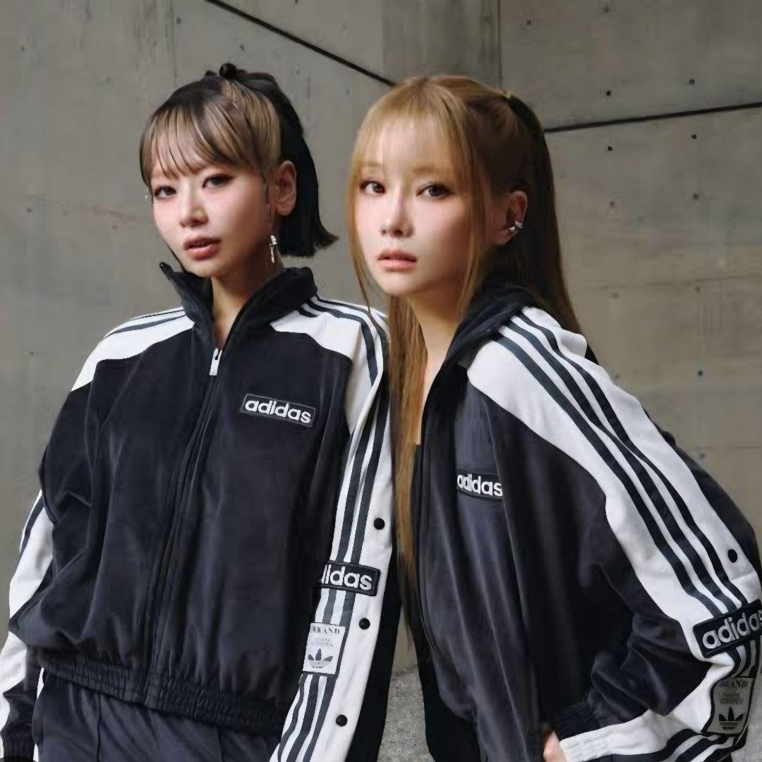 アディダス adidas アディブレイク　トラックジャケット 重盛さと美 XL