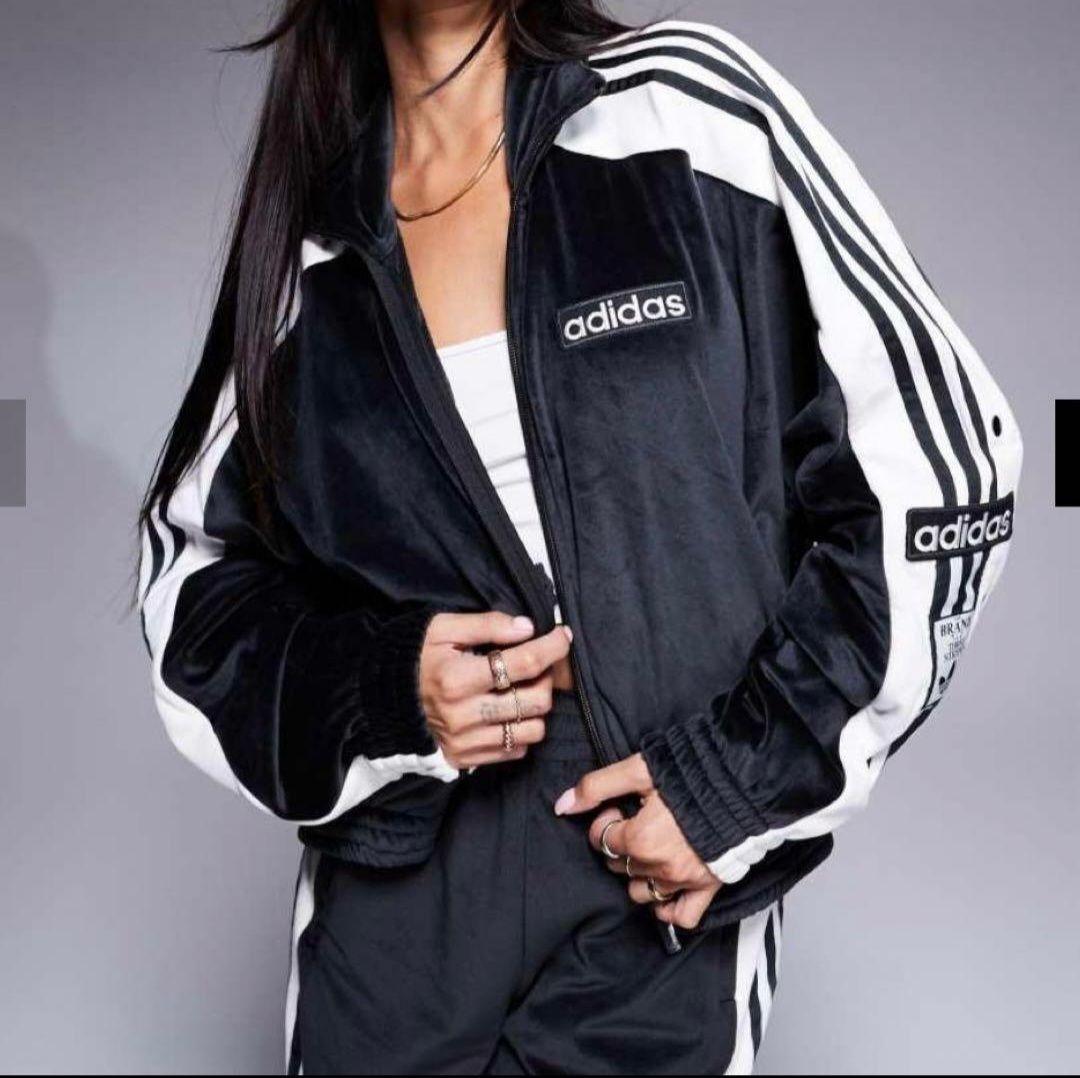 アディダス adidas アディブレイク　トラックジャケット 重盛さと美 XL