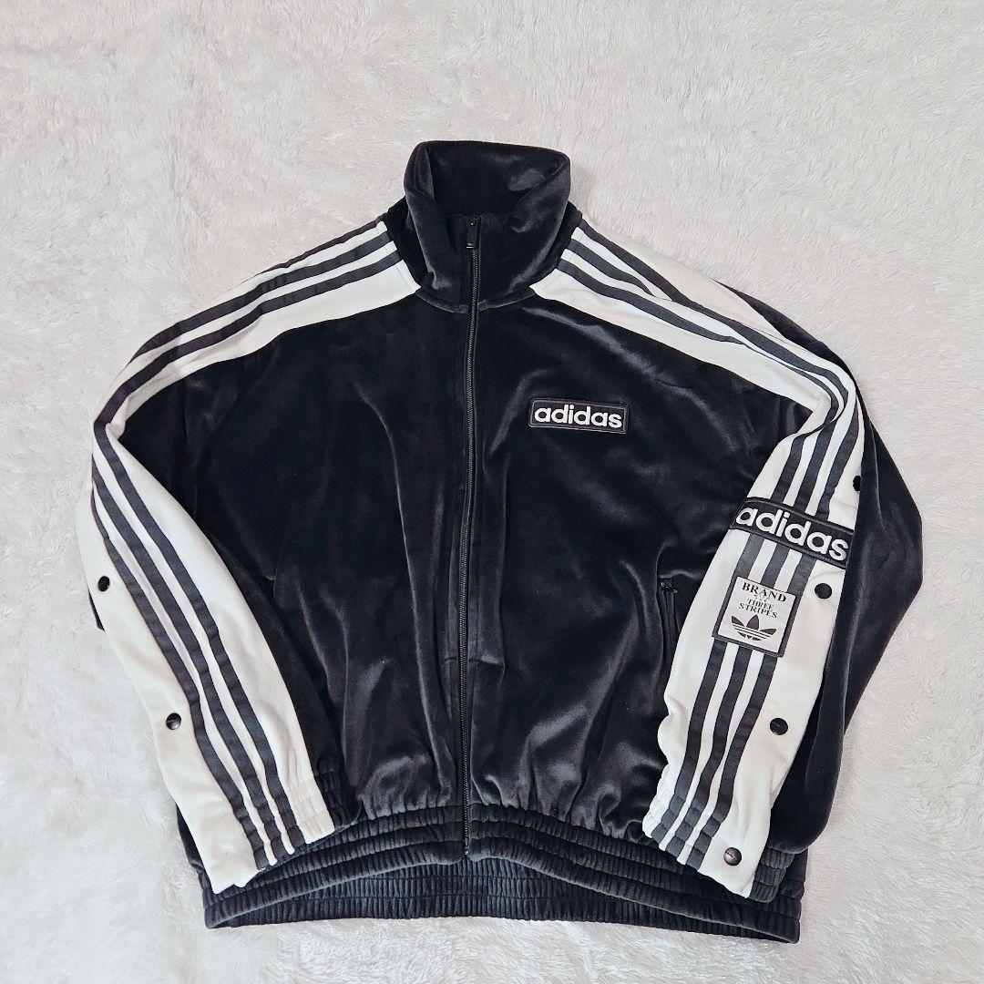 アディダス adidas アディブレイク　トラックジャケット 重盛さと美 XL