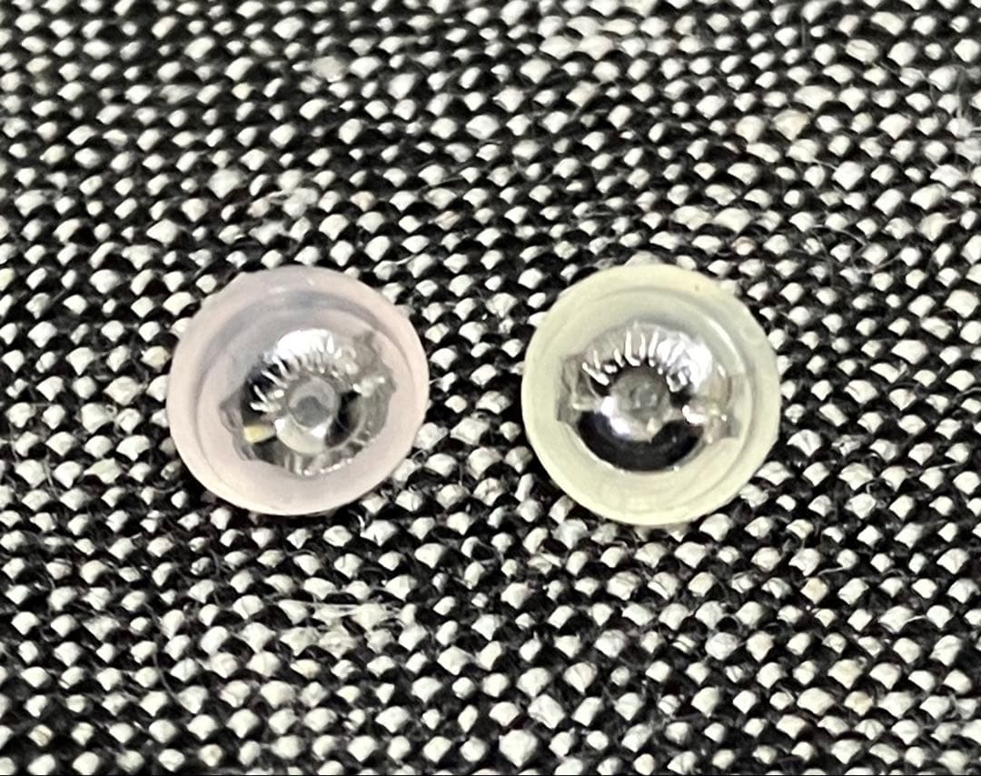 超お得 最終値 美品希少K10WGダイヤ白雪姫ピアス nojess好きにも