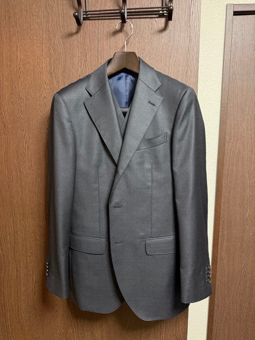 A6新品未使用！極上イタリアREDAウール100%3ピーススーツ！希少サンプル品 REDA】ウール100％ スリーピースウールスーツ ブルー | P.S.FA公式通販