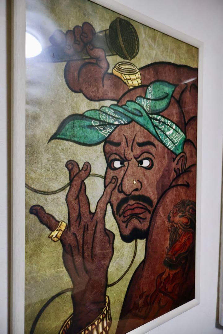 APPLEBUM 浮世絵風2Pac ポスターA1サイズ - メルカリ