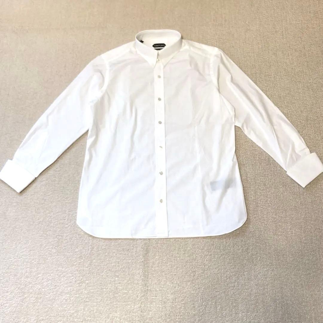 新品❣️TOM FORD 長袖ワイシャツ 白 42 XL