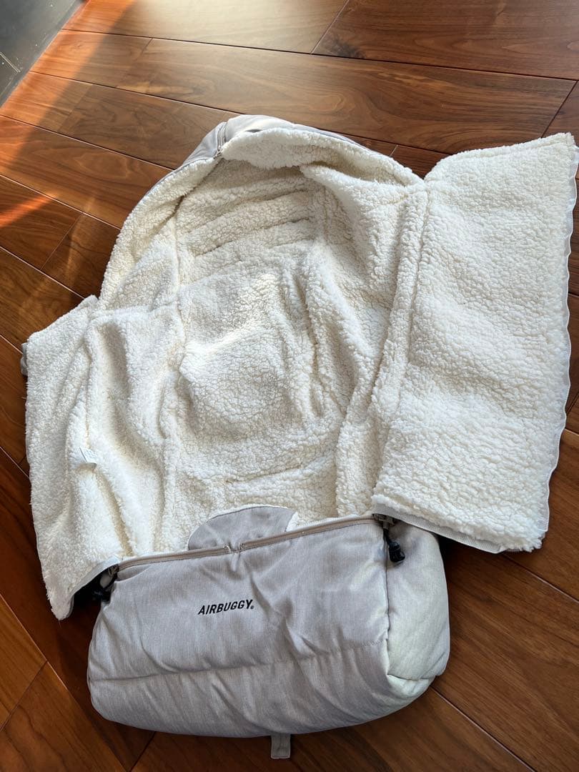 エアバギー フットマフ ダウン✴︎アースサンド