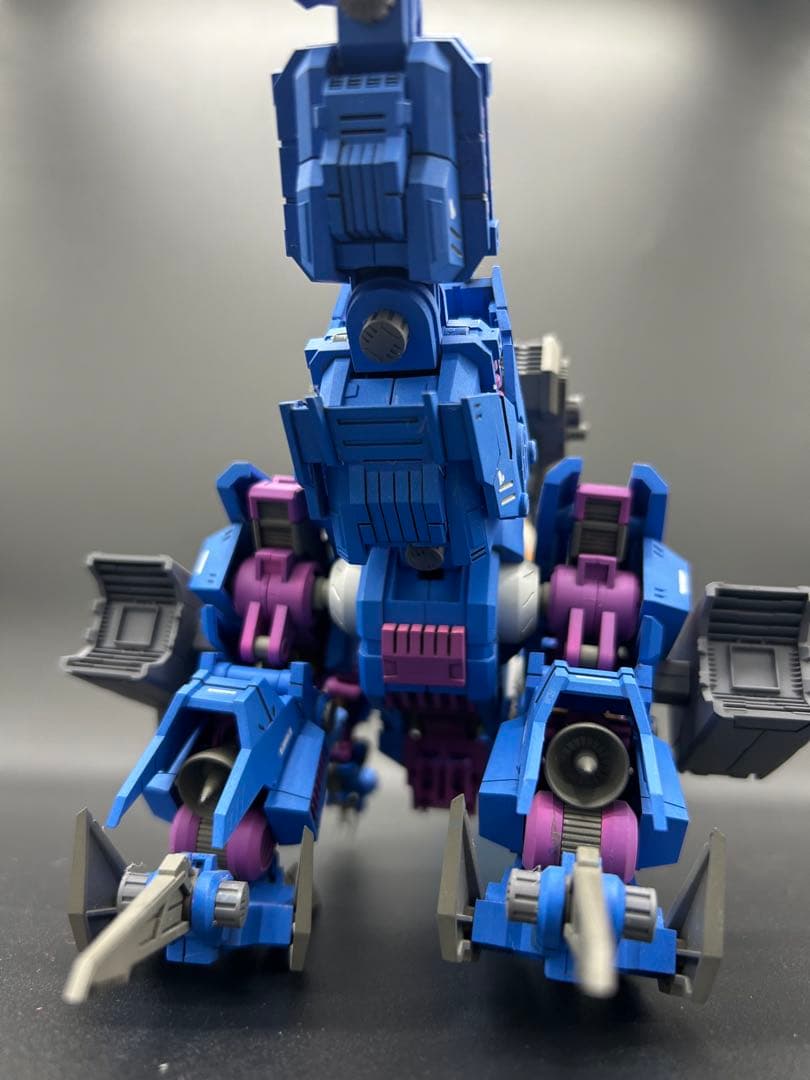 ゾイド タカラトミー リアライズモデル サイコジェノザウラー 小改造品