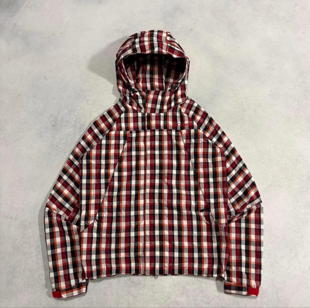 Columbia tech shell jacket double zip短丈 - メルカリ