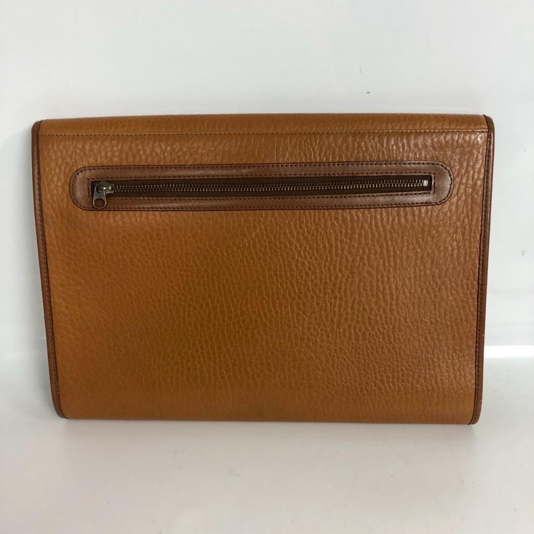 BURBERRY バーバリー クラッチバッグ セカンドバッグ ブラウン メンズ