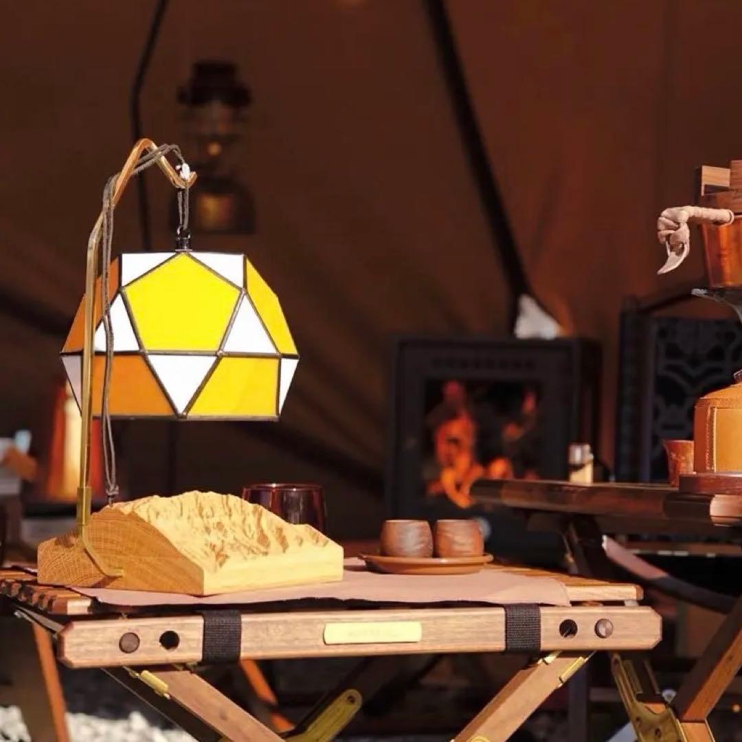 NORAs シェード D ノラズ ランプシェード ジオドーム ステンドグラス