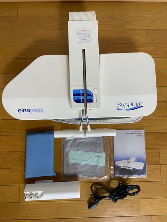 スイス製 プレス式アイロン elnapress エルナプレス サファイア - メルカリ