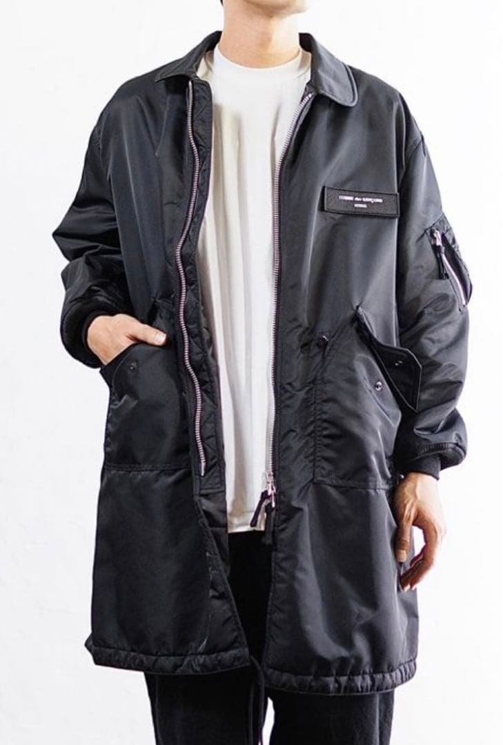 24AW コムデギャルソンオム ナイロンツイルコート ジュンヤワタナベ