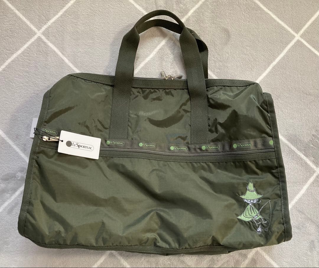 レスポートサック✖️ムーミン　ラージボストンバッグ レスポートサック ムーミン ボストンバッグ ラージ 旅行用トラベル4319