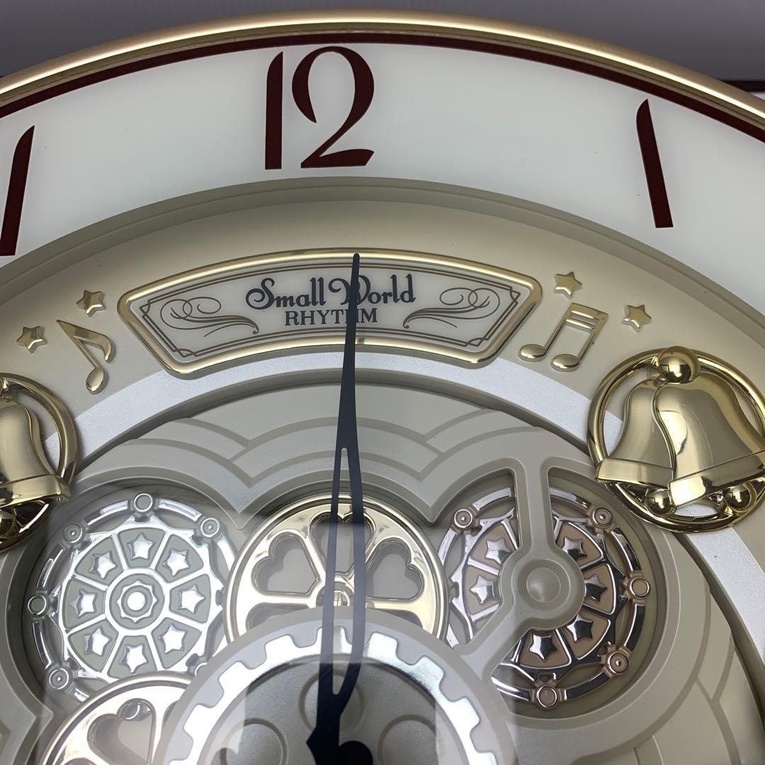 電波からくり時計 4MN490RH リズム時計 ジブリ クラシック クリスマス