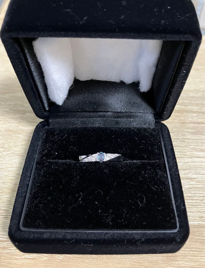 きなこ様専用】アレキサンドライト 天然クリソベリル リング 指輪