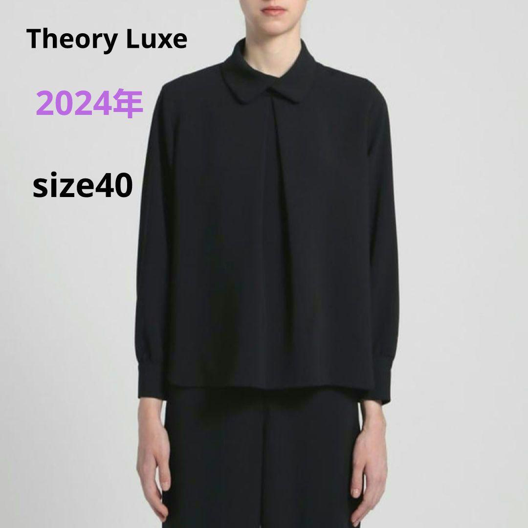 2024年✨セオリーリュクス Live2 Daisy 洗える 襟付き ブラウス - メルカリ