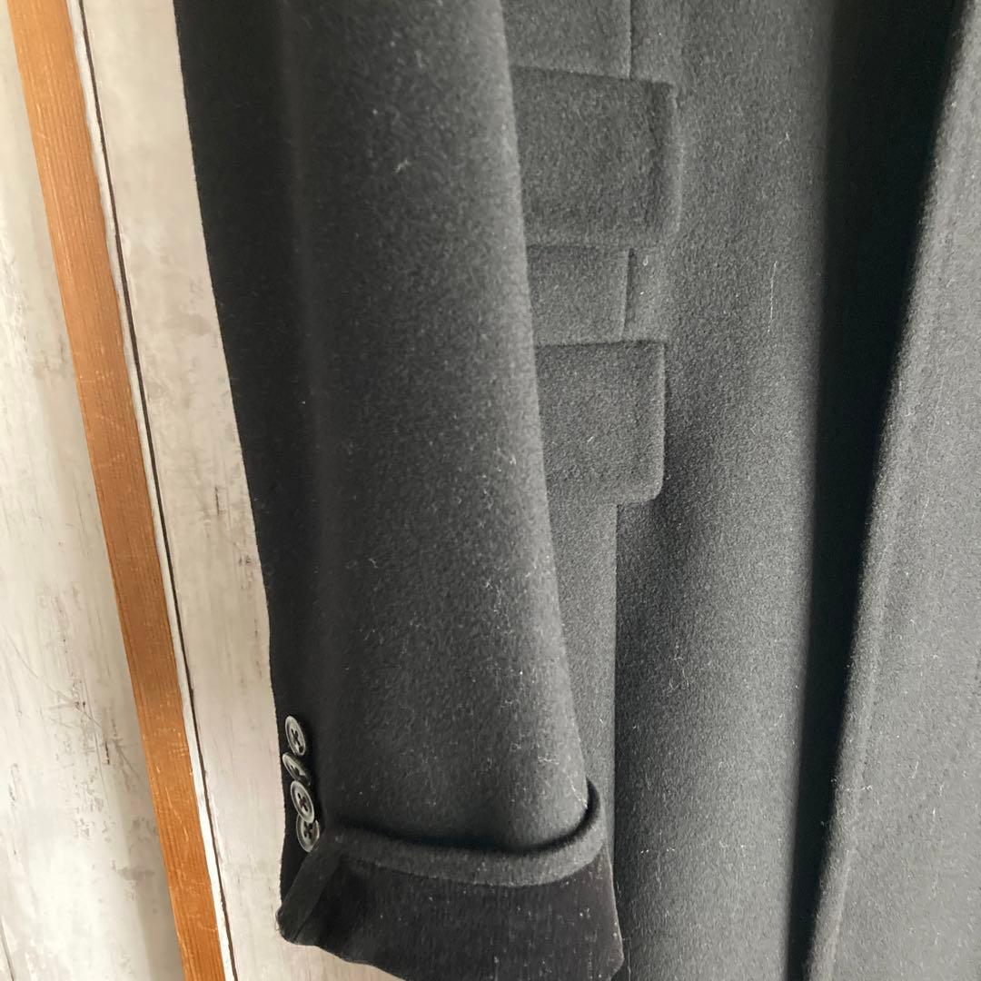ポールスミス パリコレ チェスターコート ベロア 黒 M - メルカリ