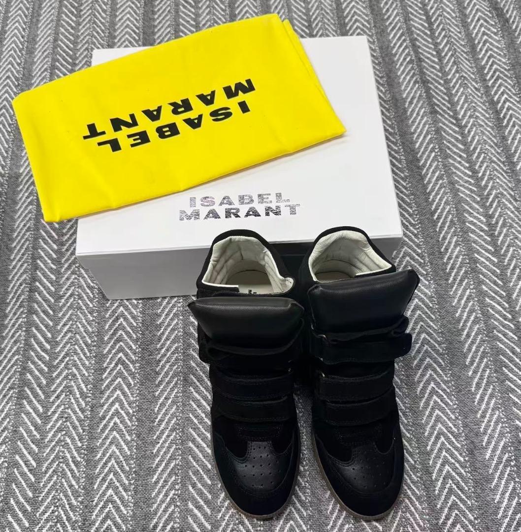 ISABEL MARANT 38 サイズBekett ブラックスニーカー