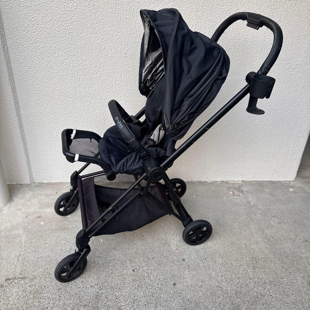 ★cubex ブラック 折りたたみベビーカー★ nuna ベビーカー イクサ ネクスト/ビスコッティ(ビスコッティ