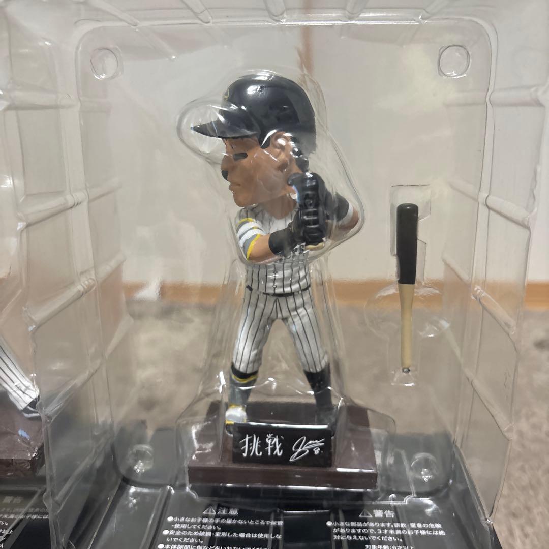 3体セット】阪神タイガース ボブルヘッドフィギュア 2025 佐藤.森下.才