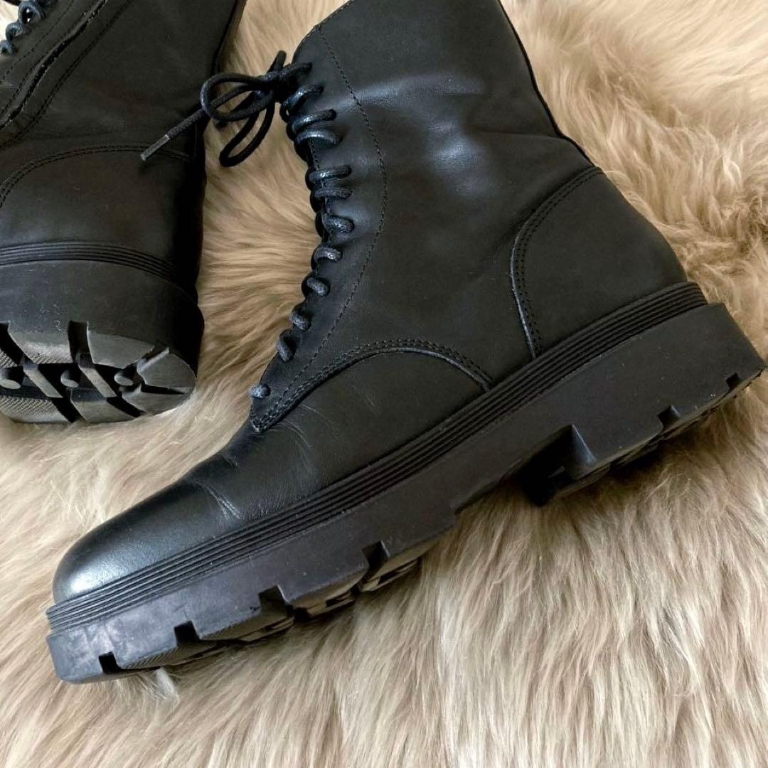 ファビオルスコーニ＊トラックソール レースアップ 編み上げサイド