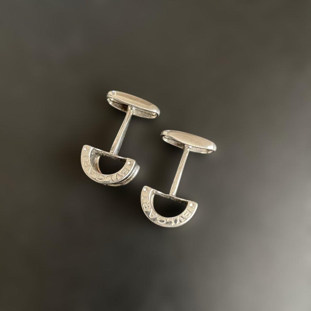 美品 ブルガリ BVLGARI カフス ビーゼロワン SV 925 - メルカリ