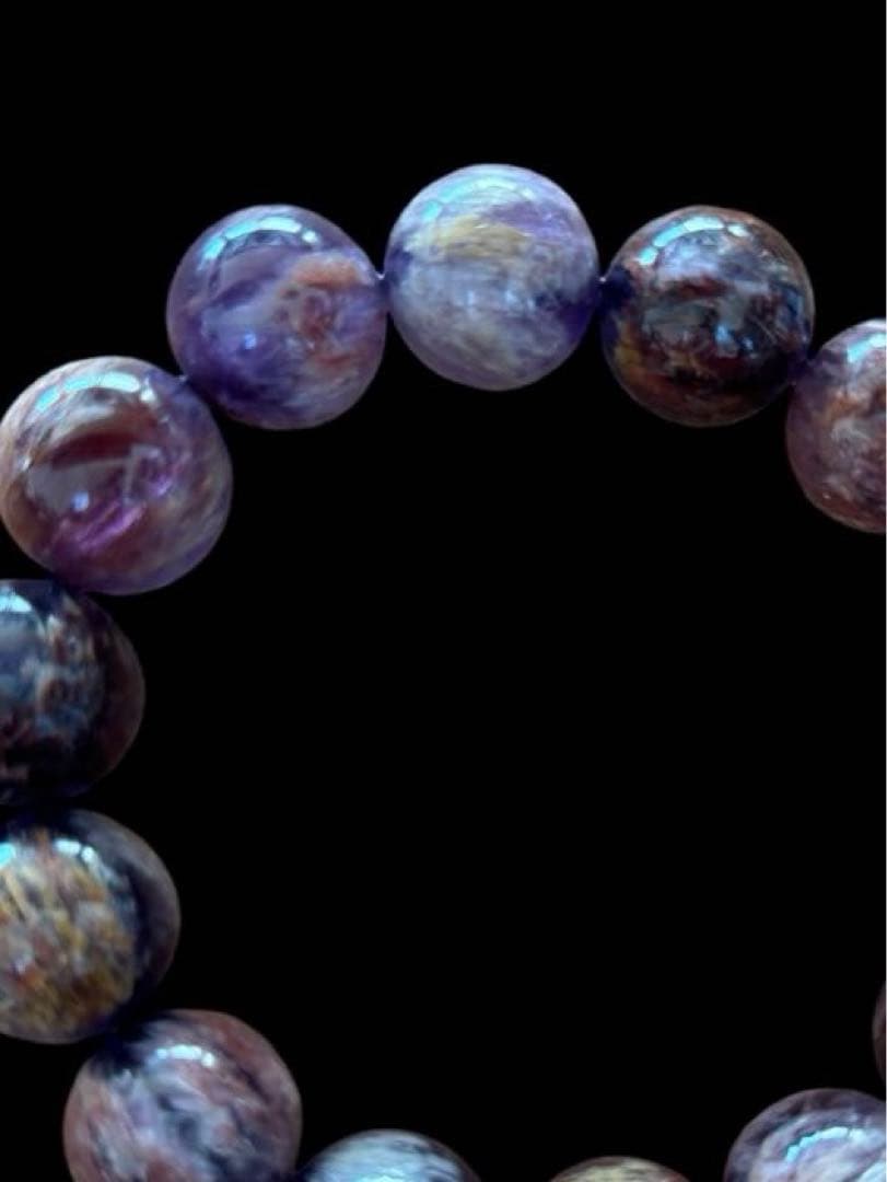 ☆(黒狗皐羅様専用！)リッチアフガナイト 7.5ミリ珠 ブレスレットA(SA)