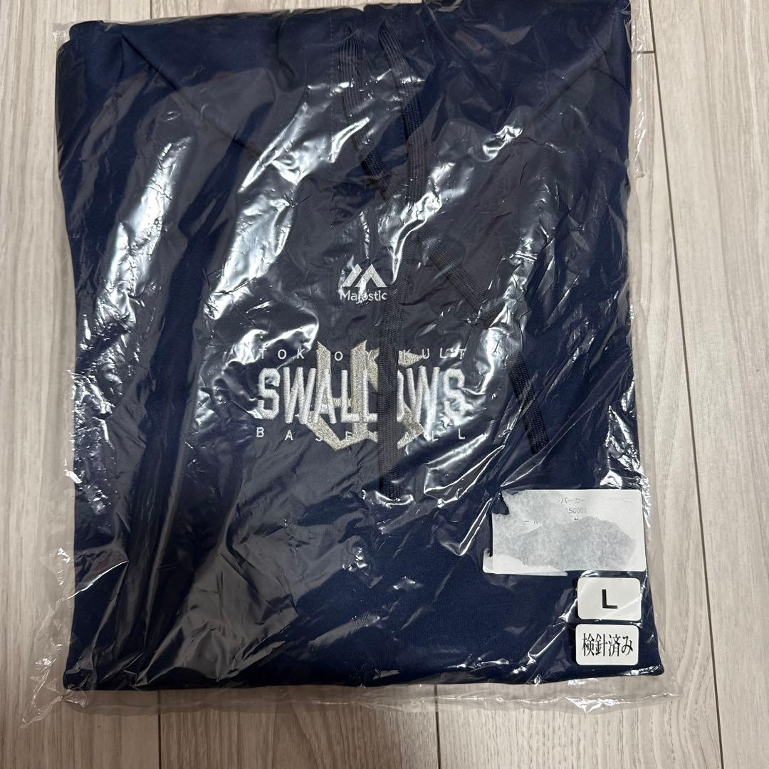 新品未開封】東京ヤクルトスワローズ2024 プロコレ フードパーカー Lサイズ