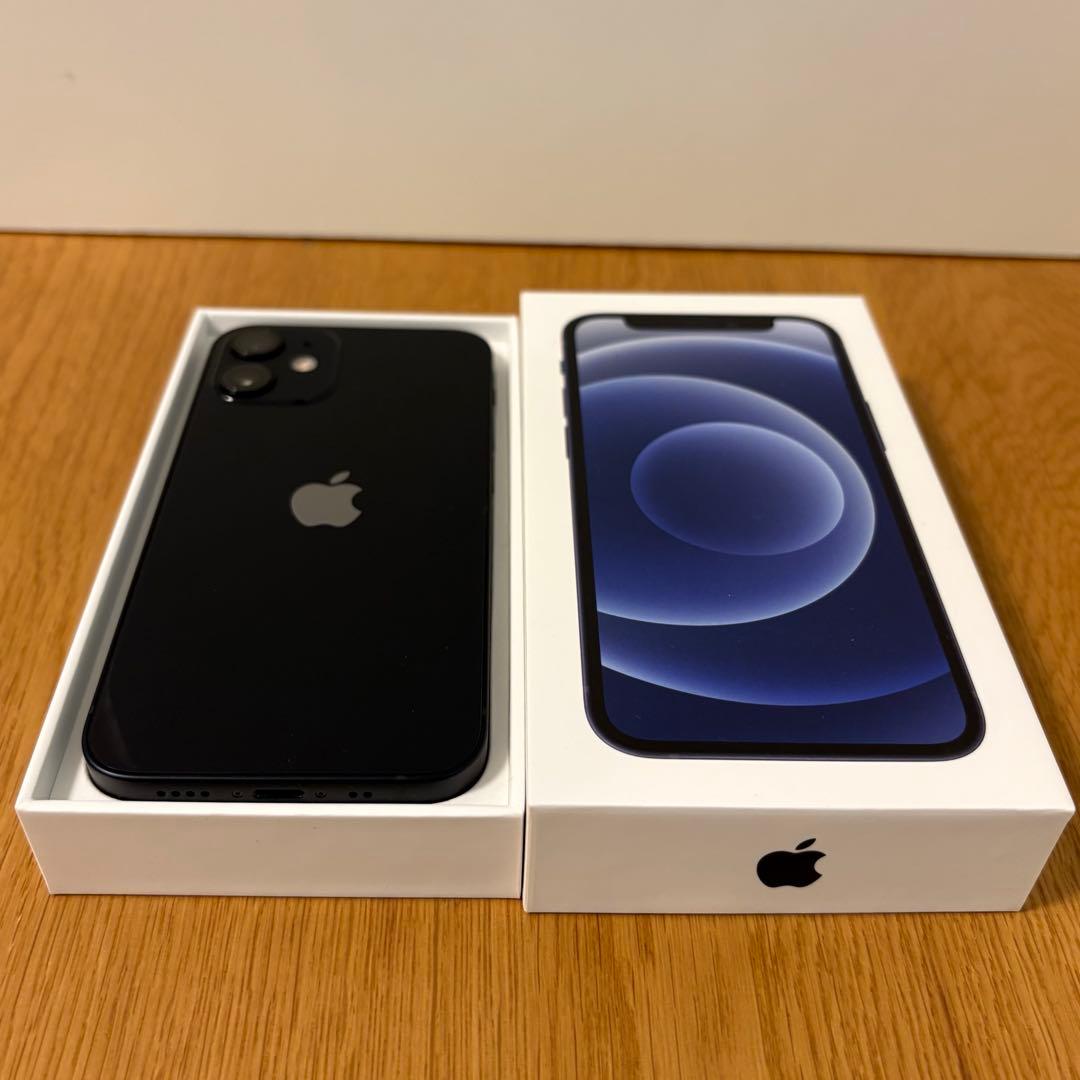 iPhone 12 mini 128GB SIMフリー ブラック 箱付き