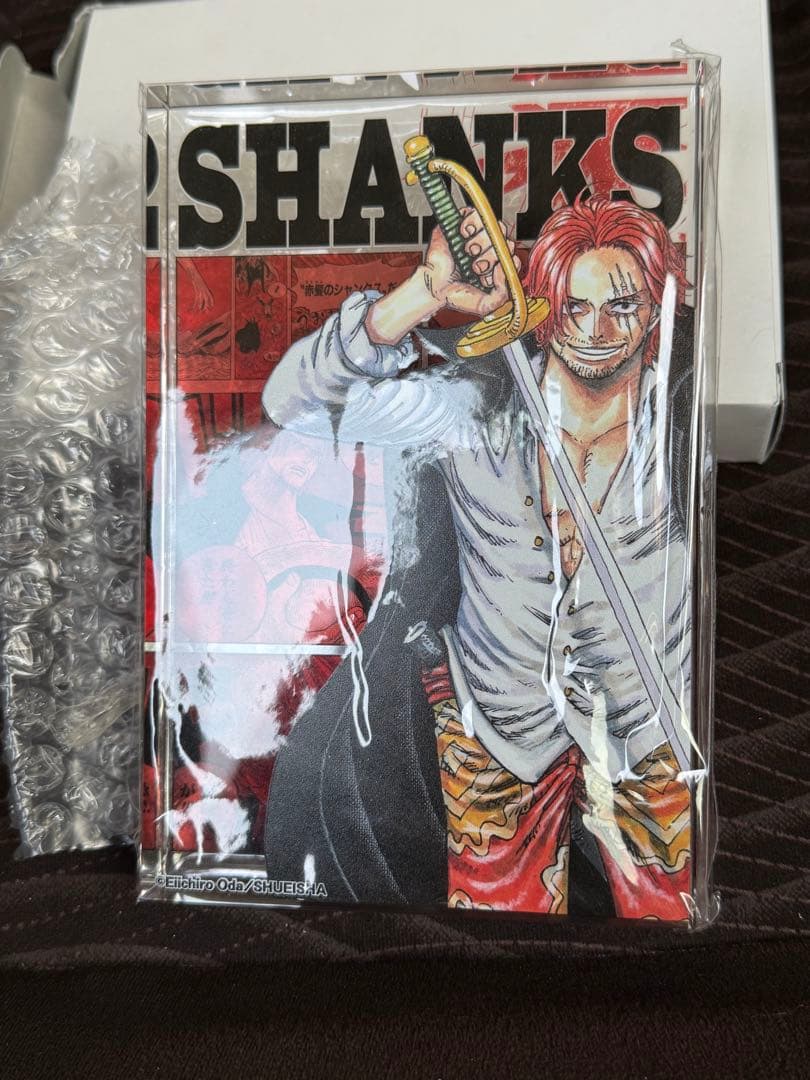 ONE PIECE ワンピース シャンクス アクリルブロック - メルカリ